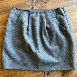 J.Crew Wool Mini Skirt